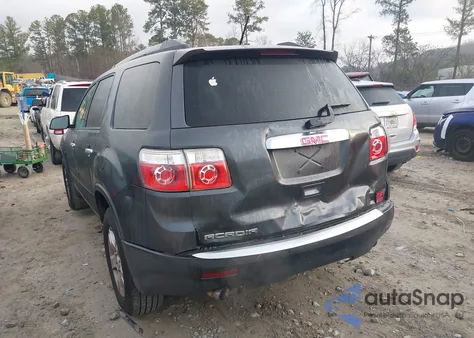 2012 GMC Acadia Sl z USA, uszkodzony, nr VIN 1GKKRNED9CJ272007